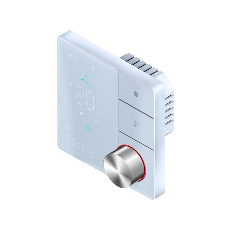 white color knob thermostat